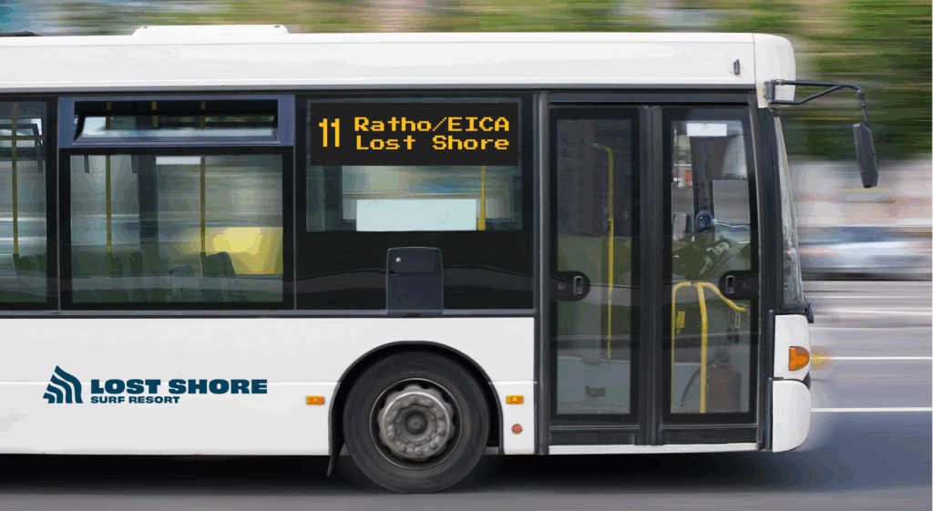 bring the bus to Ratho